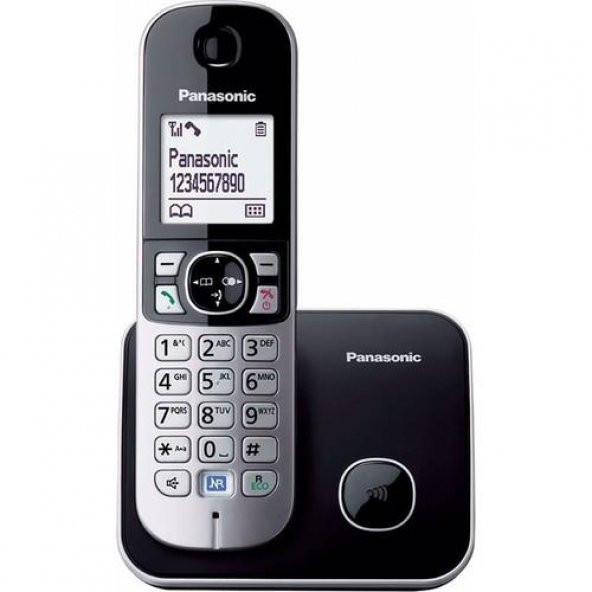 Panasonic KX-TG6811 Dect Telefon Siyah