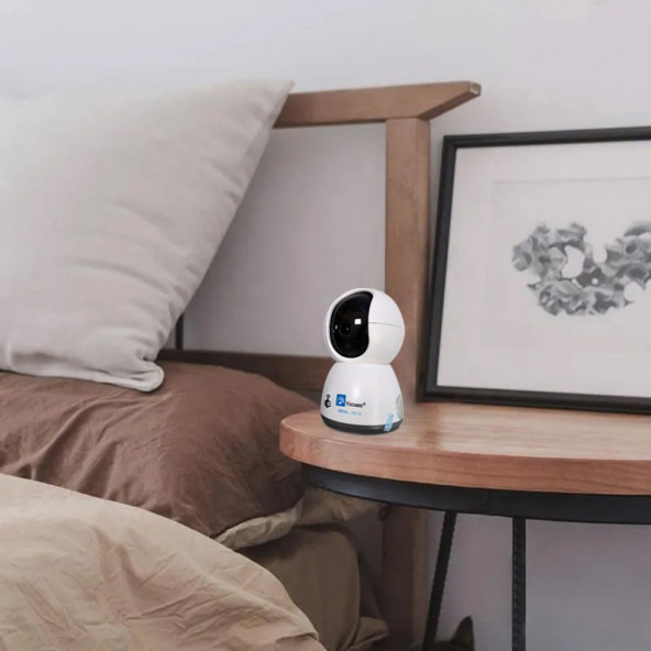 Mini Ev bebek Kamerası 1080 p Full HD gece görüş IP wifi nesne takipli kamera - 2