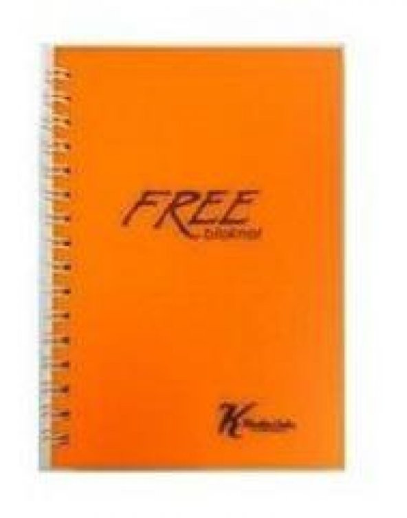 Keskin Color A6 Free Office 80 Kareli Yaprak Yandan Spiralli Bloknot - 3