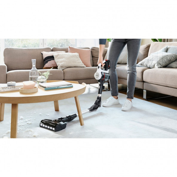 Bosch Unlimited 7 Şarjlı Beyaz Dik Süpürge 10 YIL MOTOR GARANTİLİ - 2