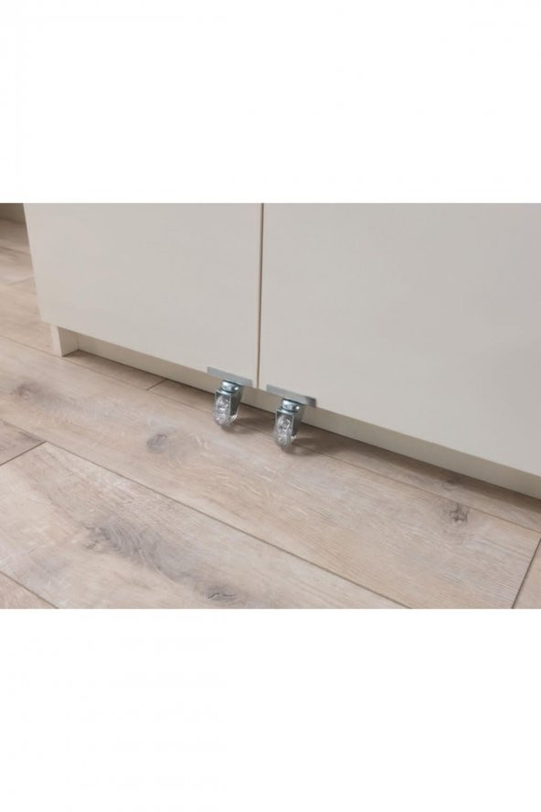 Erezoğulları Mobilya Çok Amaçlı 2 Kapaklı Mutfak Erzak Kiler Dolap 88x52x120cm - 3