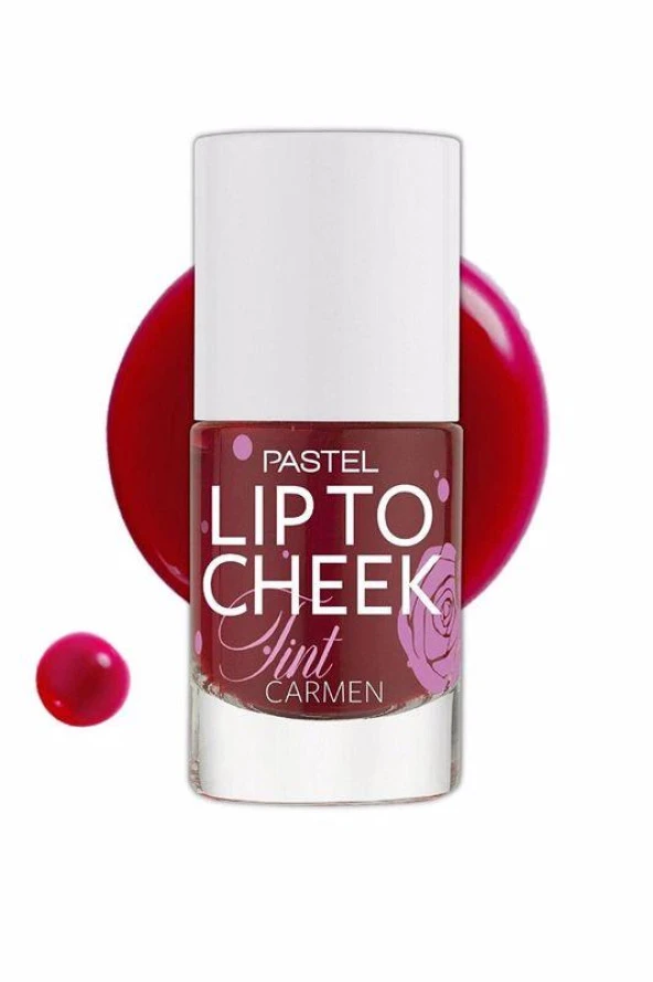 Pastel Lip To Cheek Tint Carmen Ruj ve Allık