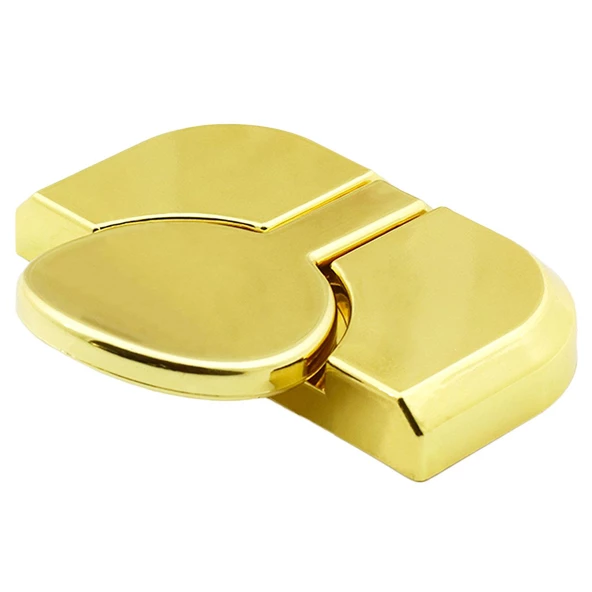 Luca Mobilya Mutfak Çekmece Dolap Dolabı Kapak Kulpu Kulpları Kulbu 32 Mm Plastik Gold Altın Kulp - 6