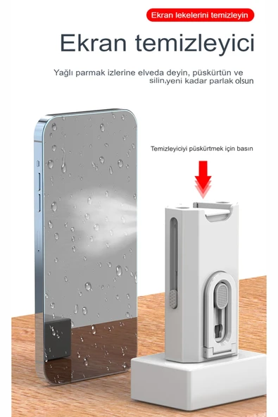 Cleaning Stick Çok Fonksiyonlu Temizleme Fırçası - Resim 2