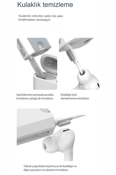 Cleaning Stick Çok Fonksiyonlu Temizleme Fırçası - Resim 3