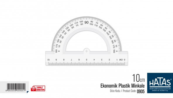 Hatas Ekonomik Plastik Minkale 10cm