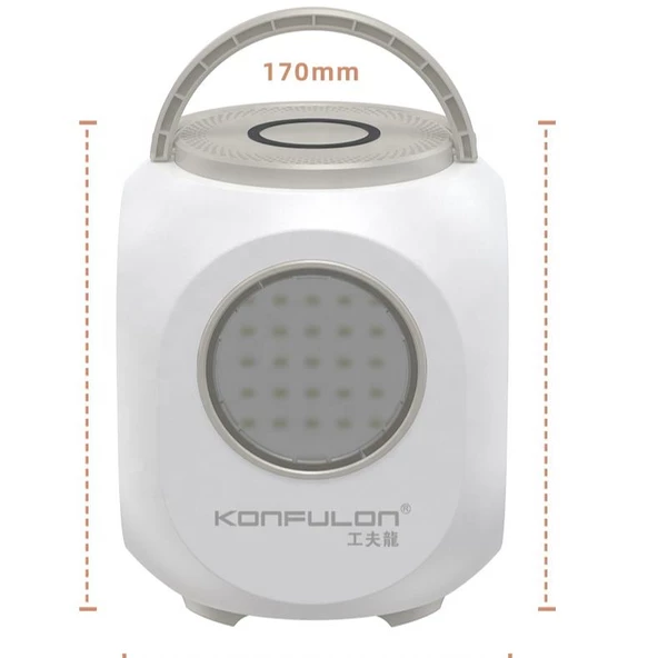Fuchsia Konfulon 45000 mAh Kablosuz Şarj Taşınabilir Güç Kaynağı - 8
