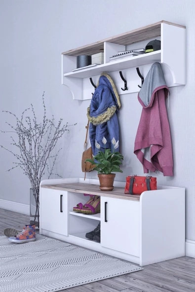 FORAHOME Orca Vestiyer Portmanto Ayakkabılık - 2