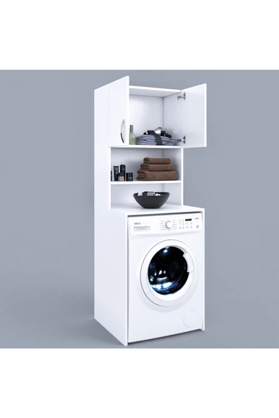 FORAHOME Mdf Banyo Dolabı Çamaşır Makinesi Dolabı - 3
