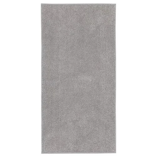 IKEA Toftbo 120 X 60 Cm Mikrofiber Banyo Paspası Gri - Beyaz Ultra Yumuşak
