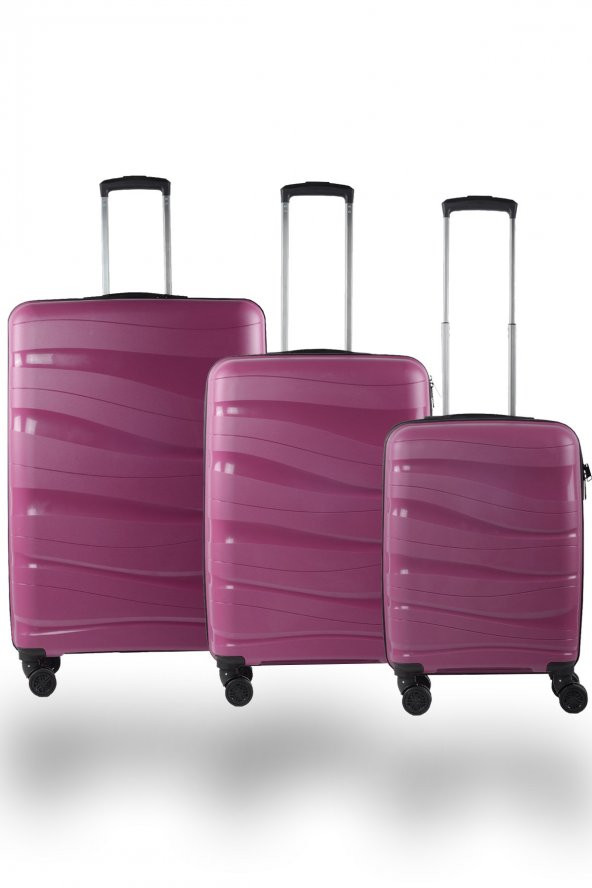Fossil Kırılmaz Pp Unısex Valiz&Bavul Set-1139Vs - 2