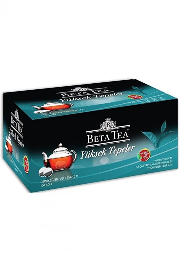 Beta   Tea Yüksek Tepeler Demlik Poşet Çay 100x3,2 Gr