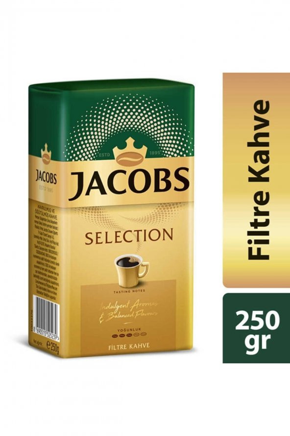 JACOS   Jacobs Selection Filtre Kahve 250 G
