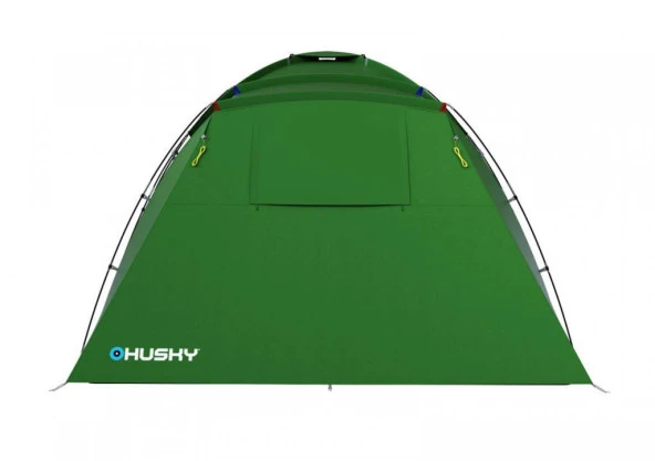 HUSKY Boston Dural 5 Kişilik 3 Mevsim Kamp Çadırı Yeşil - 6