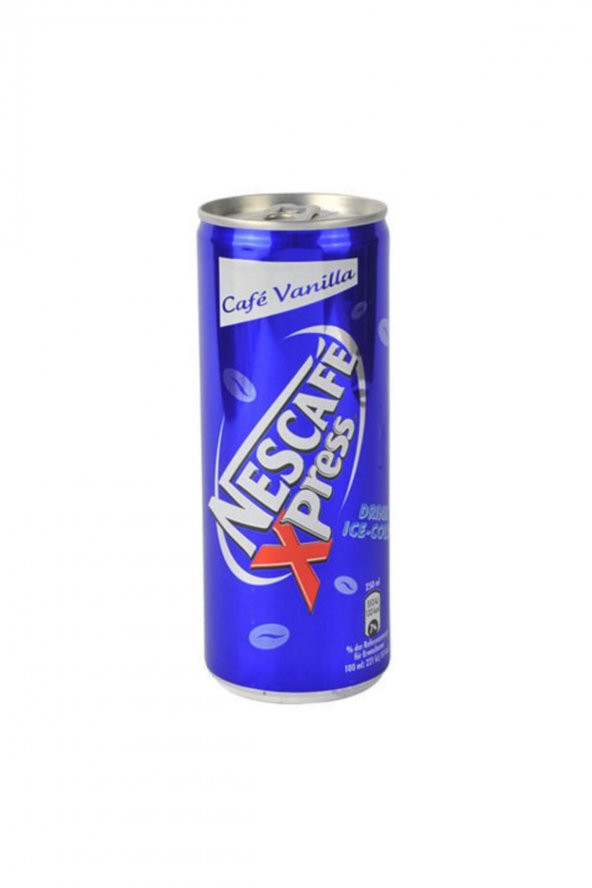 Nestle   Nescafe Xpress Cafe Vanilla 250ml 24 adetli