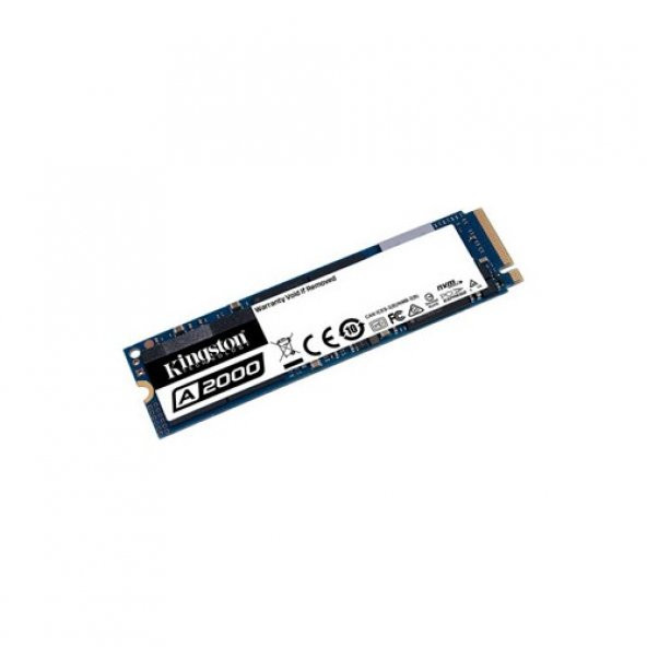 Kingston A2000 SA2000M8/500G 500 GB PCIe 3.0 x4 M.2 NVMe SSD - 2
