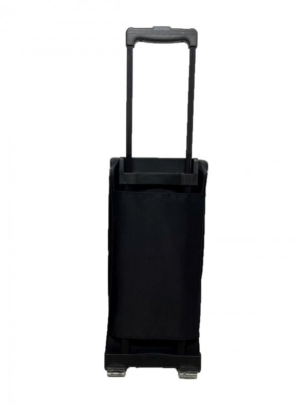 Bene Siyah Büyük Boy Kumaş Valiz Seyahat Çantası 001 - 3