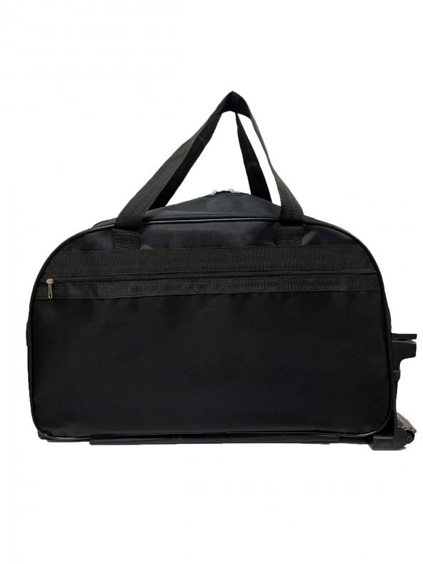 Bene Siyah Büyük Boy Kumaş Valiz Seyahat Çantası 001 - 5