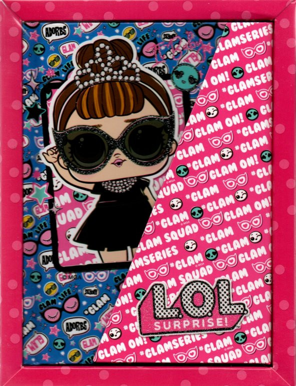 Keskin Color L.O.L. 13x18cm Magnetli Kutulu Bloknot - 3