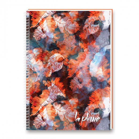Keskin Color  La Plume A4 100 Yaprak Çizgili Spiralli Defter - 6
