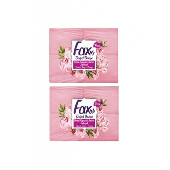 Fax Banyo Sabunu Şakayık  Klasik Saf Sabun 8x125 Gr ürün görseli