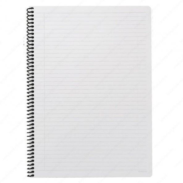 Keskin Color A4 Rebel Plastik Kapak 60 Yaprak Kareli Spiralli Defter - 2