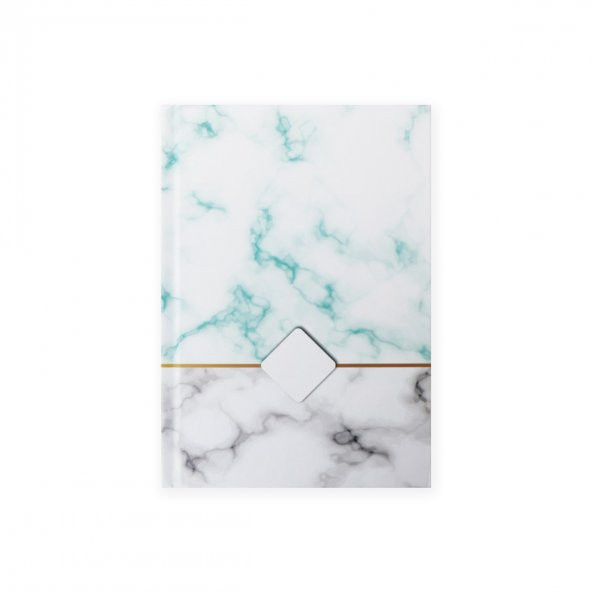 Keskin Color 14x20cm Marble Hare 64 Yaprak Ciltli Sert Kapak Defter - 2