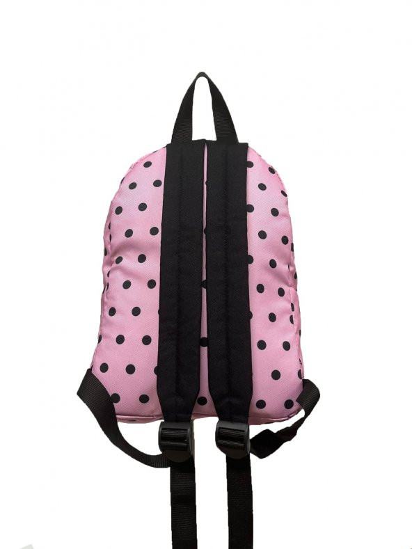 BENE Siyah Benekli Mini Sırt Çantası - 3