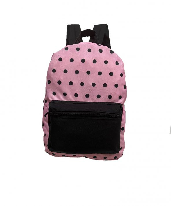 BENE Siyah Benekli Mini Sırt Çantası - 4