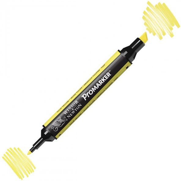 Winsor Newton Letraset Promarker Kalem Y337 Tulip Yellow - 4
