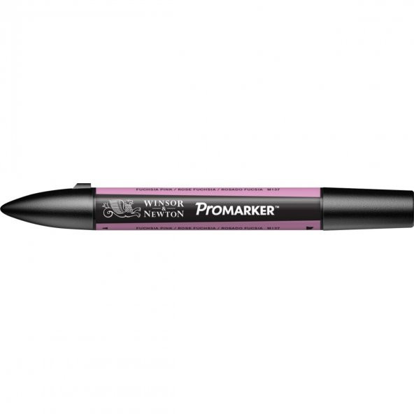 Winsor Newton Letraset Promarker Kalem M137 Fuchia Pink - 5