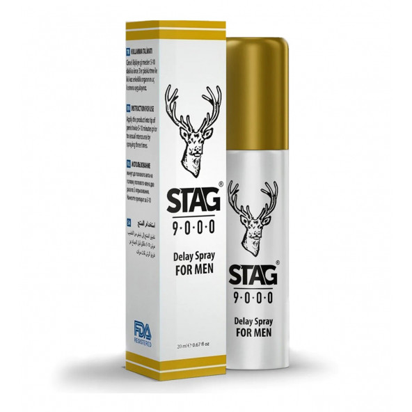 Alfa Man Stag9000 Spray Long Time For Man 20 ml
