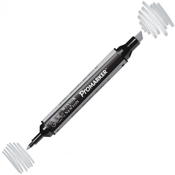 Winsor Newton Letraset Promarker Kalem CG06 Ice Grey 2 - 4