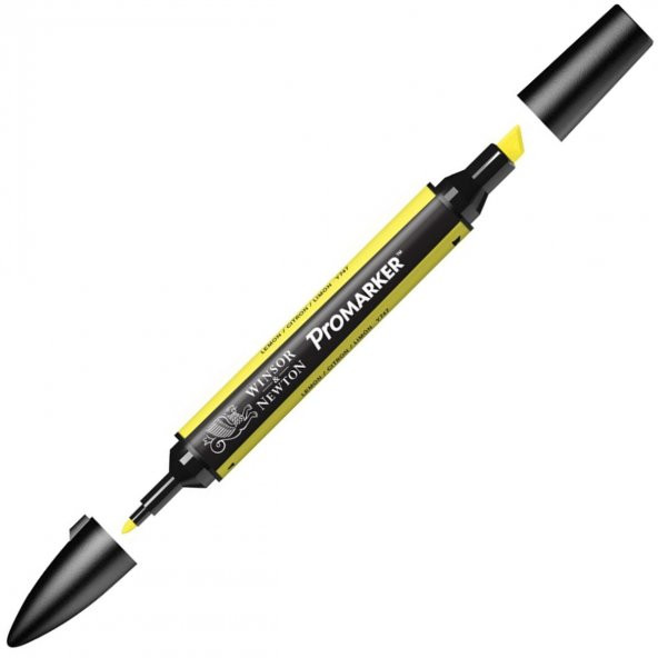 Winsor Newton Letraset Promarker Kalem Y747 Lemon - 4