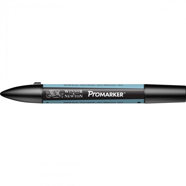 Winsor Newton Letraset Promarker Kalem C917 Denim Blue - 6