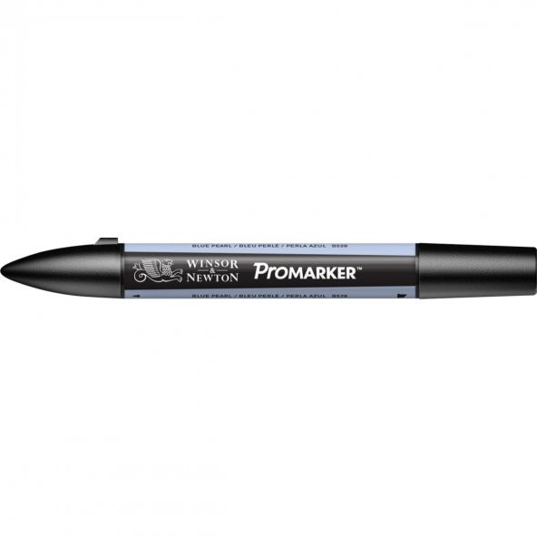 Winsor Newton Letraset Promarker Kalem B528 Blue Pearl - 3