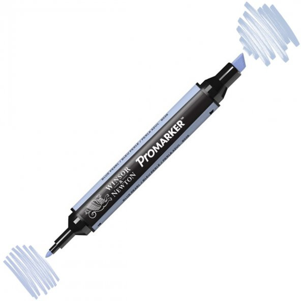 Winsor Newton Letraset Promarker Kalem B528 Blue Pearl - 4