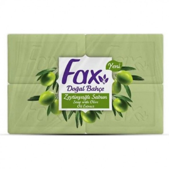 Fax Banyo Sabunu Zeytinyağlı Kalıp Sabun 4x125 Gr x 2 Paket - 2