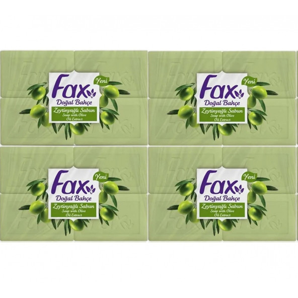 Fax Banyo Sabunu Zeytinyağlı Klasik Saf Sabun 16x125 Gr