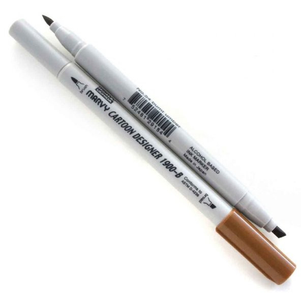 Marvy Uchida Grafi̇k Markör Kalemi̇ Burnt Umber No:54