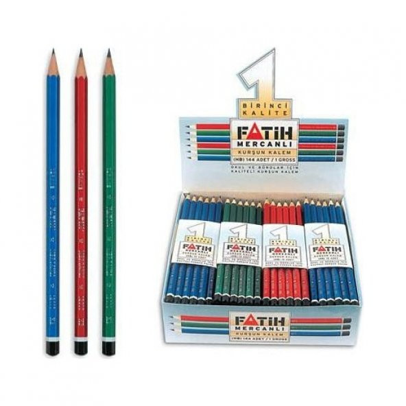 Fatih Mercanlı Kurşun Kalem Hb 12li - 2