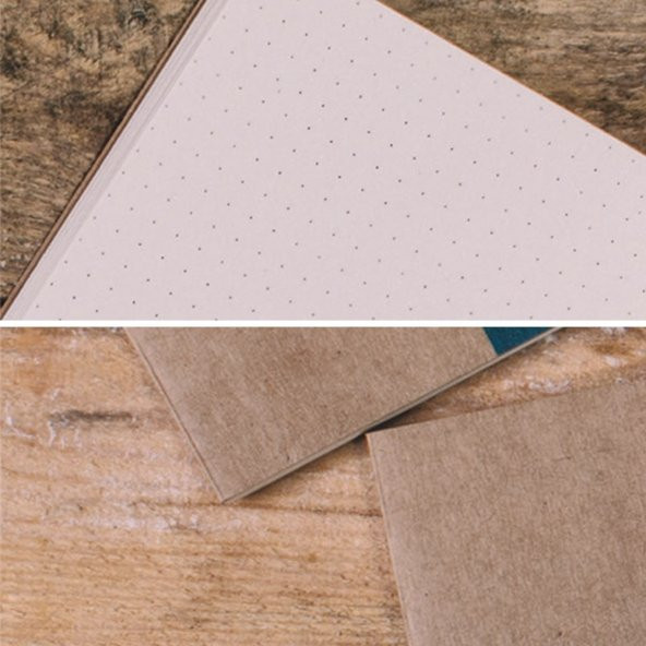 Keskin Color Container QuotesOnKraft A5 32 Yaprak Noktalı You Can Do It Dikişli Defter - 4