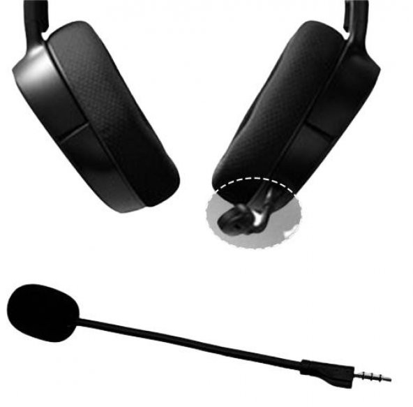 Logitech G PRO/G PRO X 7.1 3.5 mm Uyumlu Oyuncu Gaming Kulaklık Mikrofonu - 3