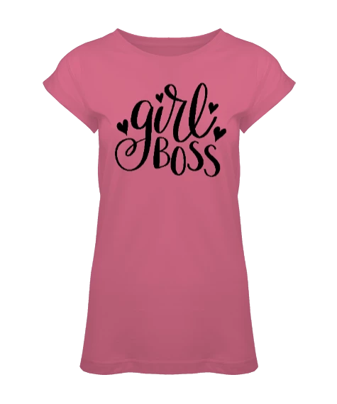 Girl Boss  tasarımlı Kadın Tunik