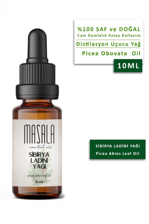 Masala Sibirya Ladini Yağı 10 ml. - (White Spruce Essential Oil) ürün görseli