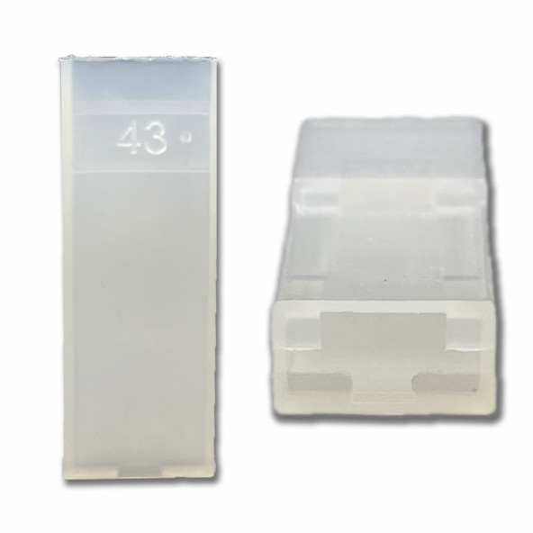 Kılıf Kablo Ucu Şeffaf 9 x 9 x 24 mm Tırnaklı İçin - 2