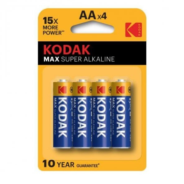 Kodak 4 Adet Max Super Alkalin Kalem Pil 30952867 - 2