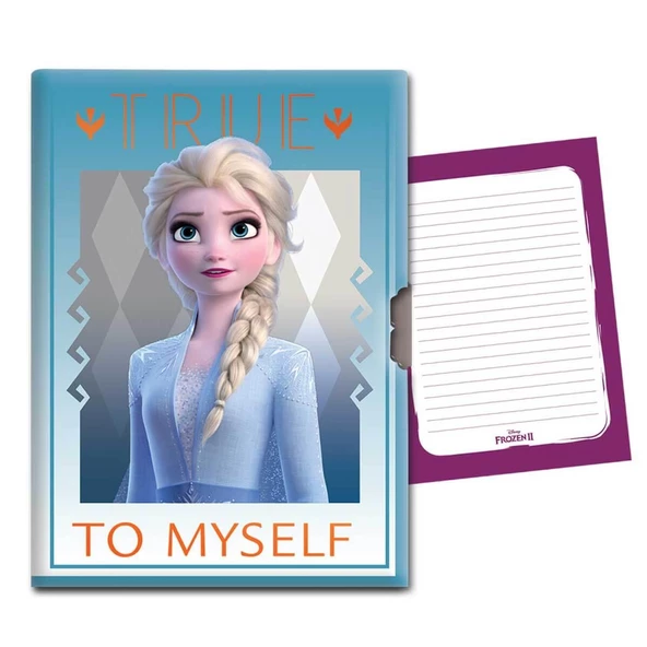 Keskin Color Frozen 2 Simli Hatıra Defteri - Elsa 14x20cm 96 Yaprak - 3