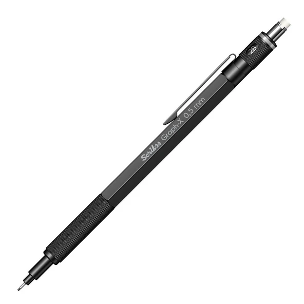 Scrikss Graph-X Metal Color Versatil 0,5 mm Siyah - 5