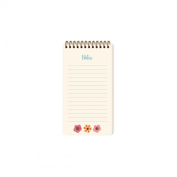 Keskin Color 8.6 x 15.7 To Do List Karton Kapaklı Flora - 2